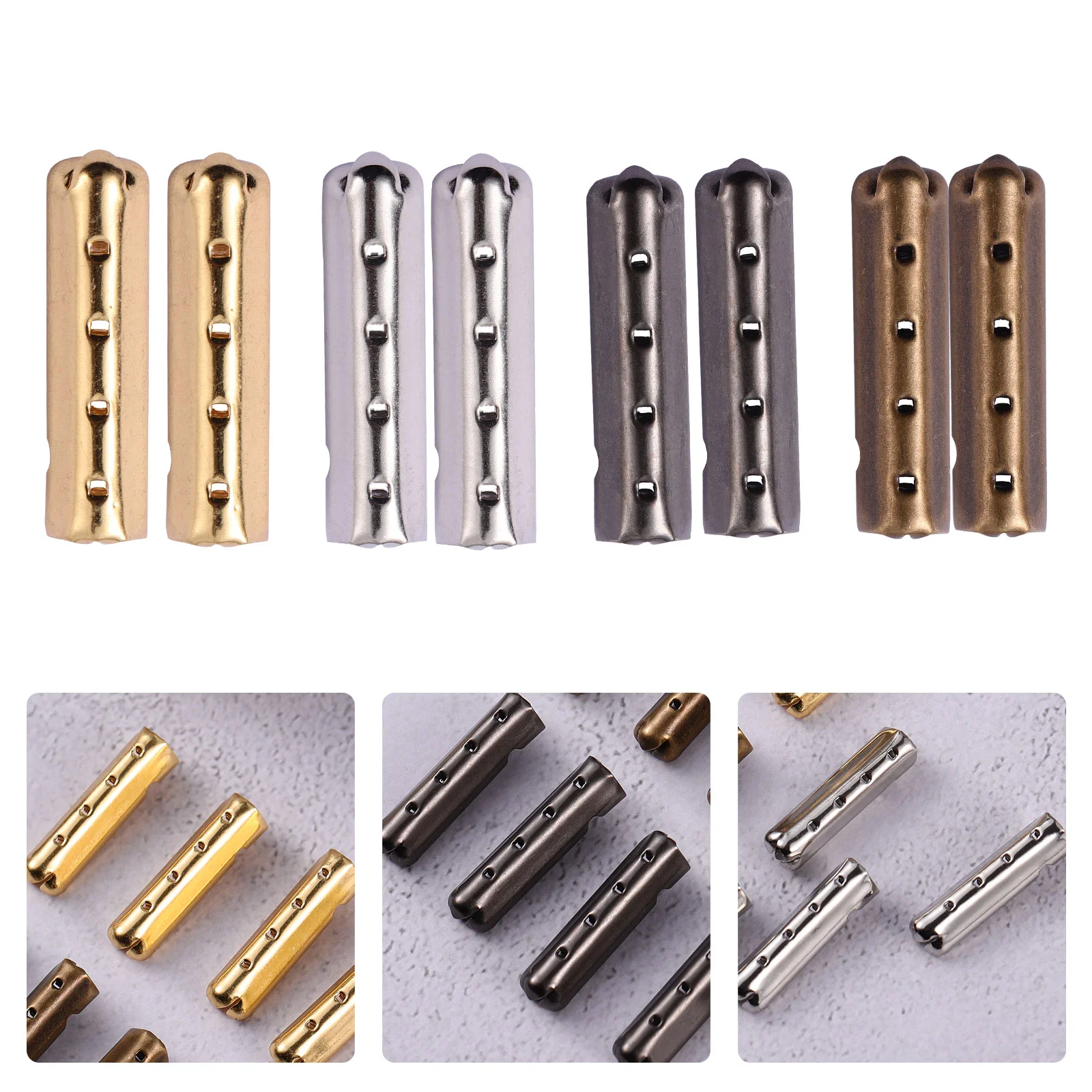 

Supvox Shoes Accessories Diy Shoelaces Shoe Lace Tips Unsex Women Replacement Head For Shoestrings Bullet Aglets Tip