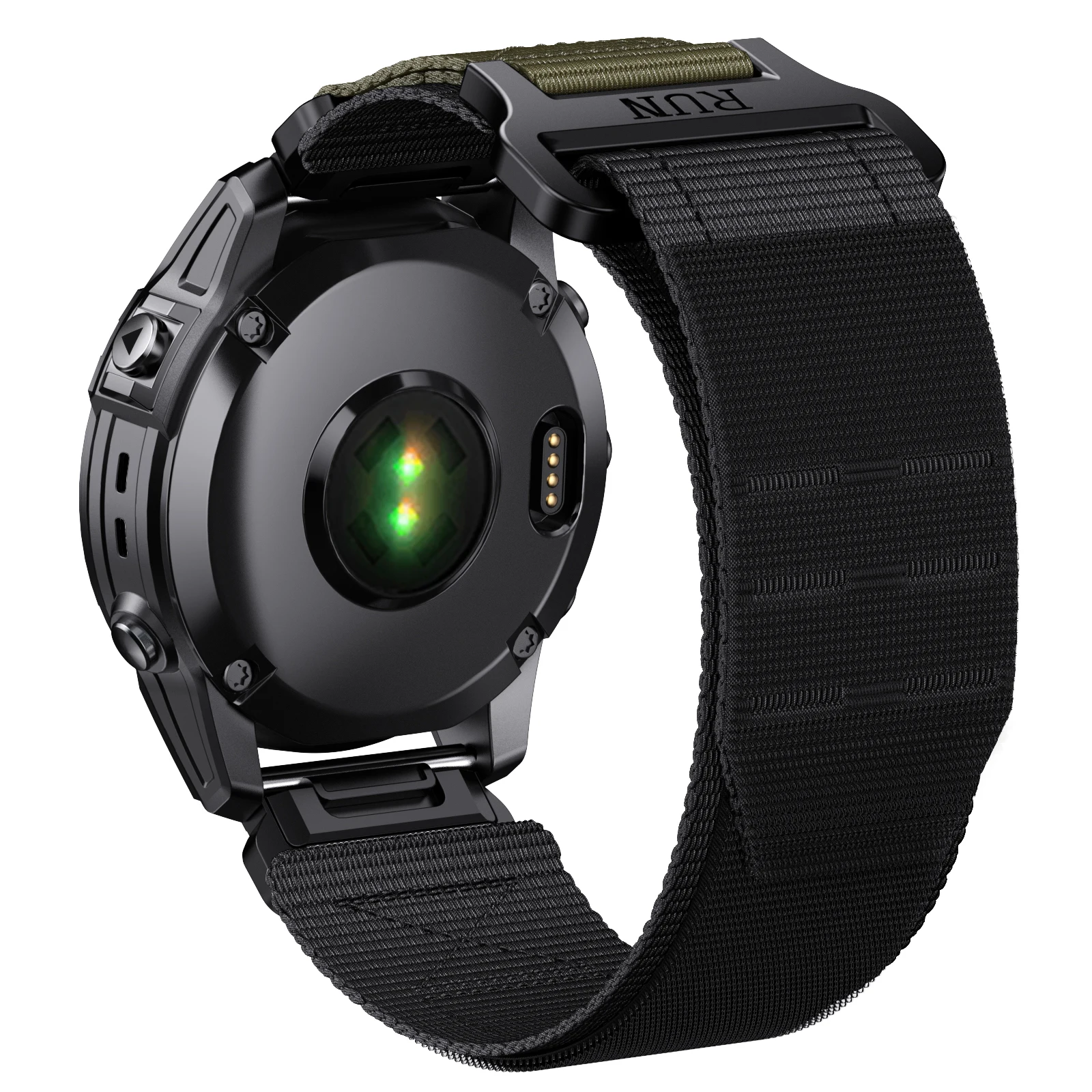Braided Nylon QuickFit Watchband - 22mm/26mm Strap