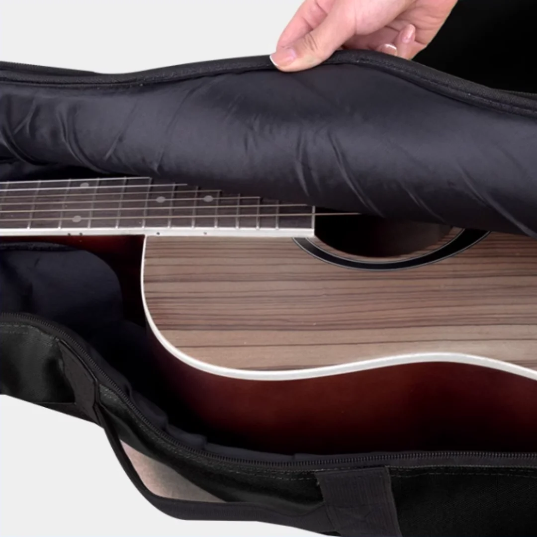 41 Inch Thicken Guitar Backpack Waterproof Oxford Electric Bass Bag Quality Soft For 36'' 39'' Classic Acoustic Music Cover Case