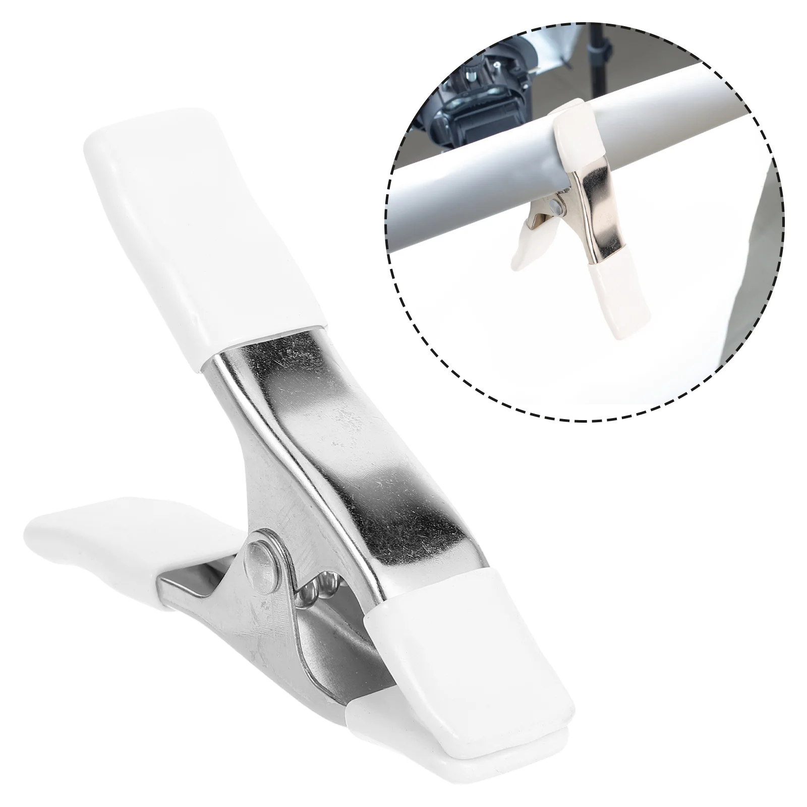 

3pcs Plastic Spring Clamps Heavy Duty Clips Backdrop Stand Clamps Clips Photography Supplies