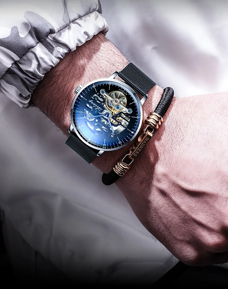 AILANG Nuovo di zecca, orologio meccanico alla moda per uomo, cinturino in pelle, impermeabile, luminoso, automatico, tourbillon_voghion.com