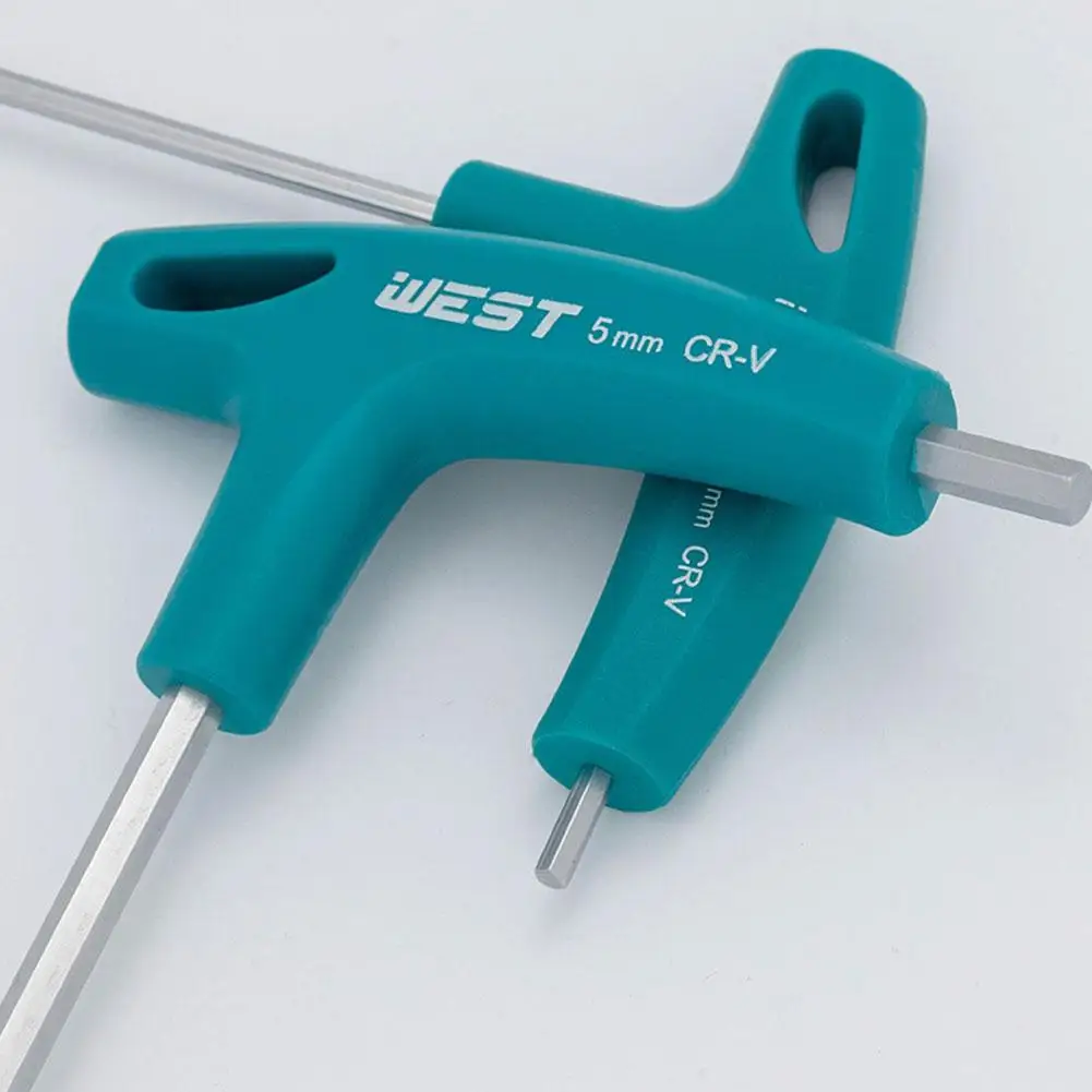 T-förmiger Sechs kant schlüssel Schrauben dreher Handwerkzeug schlüssel Schraubens chl üssel Sechs kant größe 2mm/2,5mm/3mm / 4mm / 5mm / 6mm / 8mm / 10mm – Detail 13