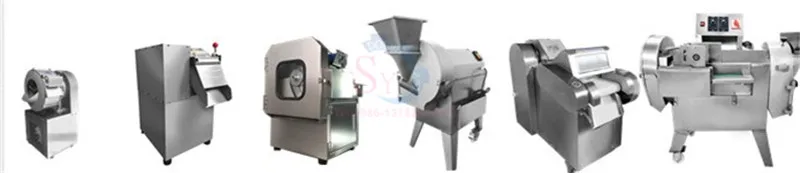 Description Picture 2 of itemAutomatic Vegetable Cutting Slicing Machine Electric Potato Onion Carrot Ginger Slicer Commercial Shredder Multifunction Cutter