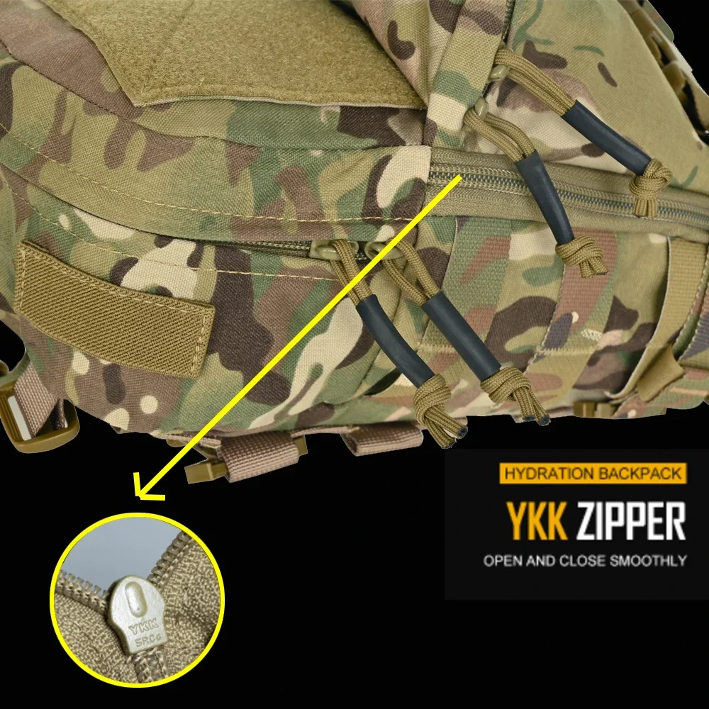 Mini Hydration Bag Hydration Backpack Assault Molle Pouch Outdoor Sport Water Bags 6