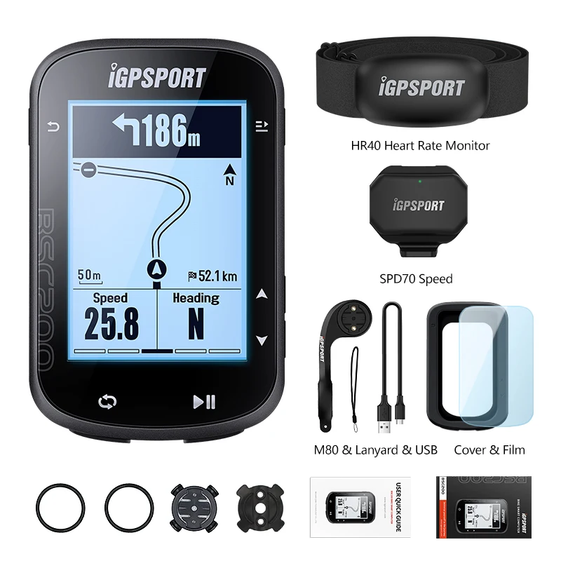【新品】【未使用】 iGPSPORT BSC200C サイクルコンピューター本体 Amazon | iGPSPORT BSC200 サイクルコンピュータ サイコン