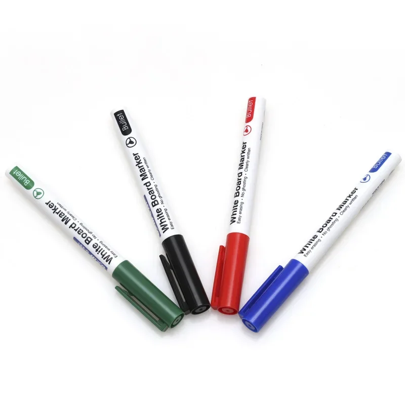 4pcs/set Whiteboard Marker Pens Blackboard Pens 4colors Erasable White Board Markers School Classroom Office Stationery Supplies white marker pens,marker pens,color marker pens,pen marker,dry erase markers,whiteboard pens