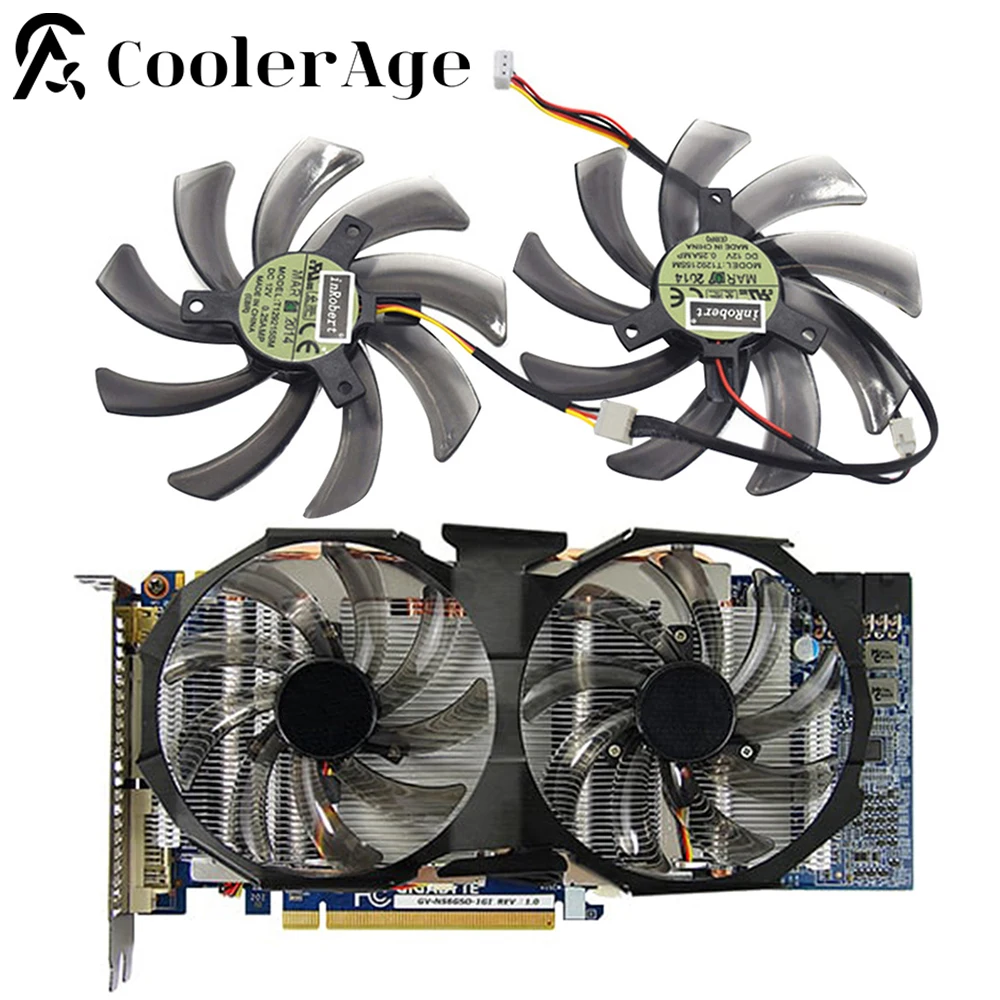 Nuova Sostituzione Della Ventola Di Raffreddamento T129215Sm Da 95Mm Per Gigabyte Hd 7850 Radon R9 270 Gtx 670 650 660Ti 550 Scheda Grafica Pld10010S1