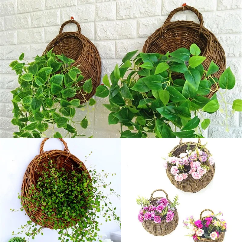 

Hanging Plant Handmade Plant Hanger Flower Pot Planter Hanger Wall Decor Courtyard Garden Hanging Planter Hanging Basket