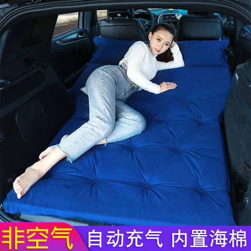 Auto Inflatable Cushion Outdoor Tent Sleeping Pad Mattress 5CM Thickening Moisture-proof Mat Outdoor Lovers Sexy Camping Mat Bed