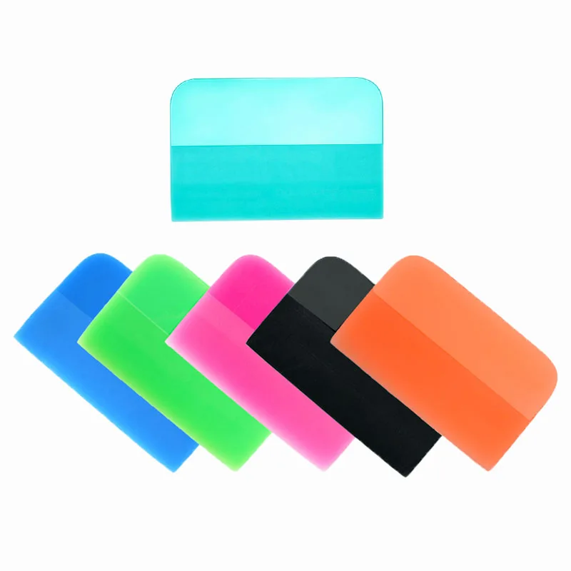 

TOFAR Window Tinting TPU PPF Rubber Squeegee for Car Paint Clear Protect Film Installation Carbon Fiber Vinyl Wrap Cleaning Tool