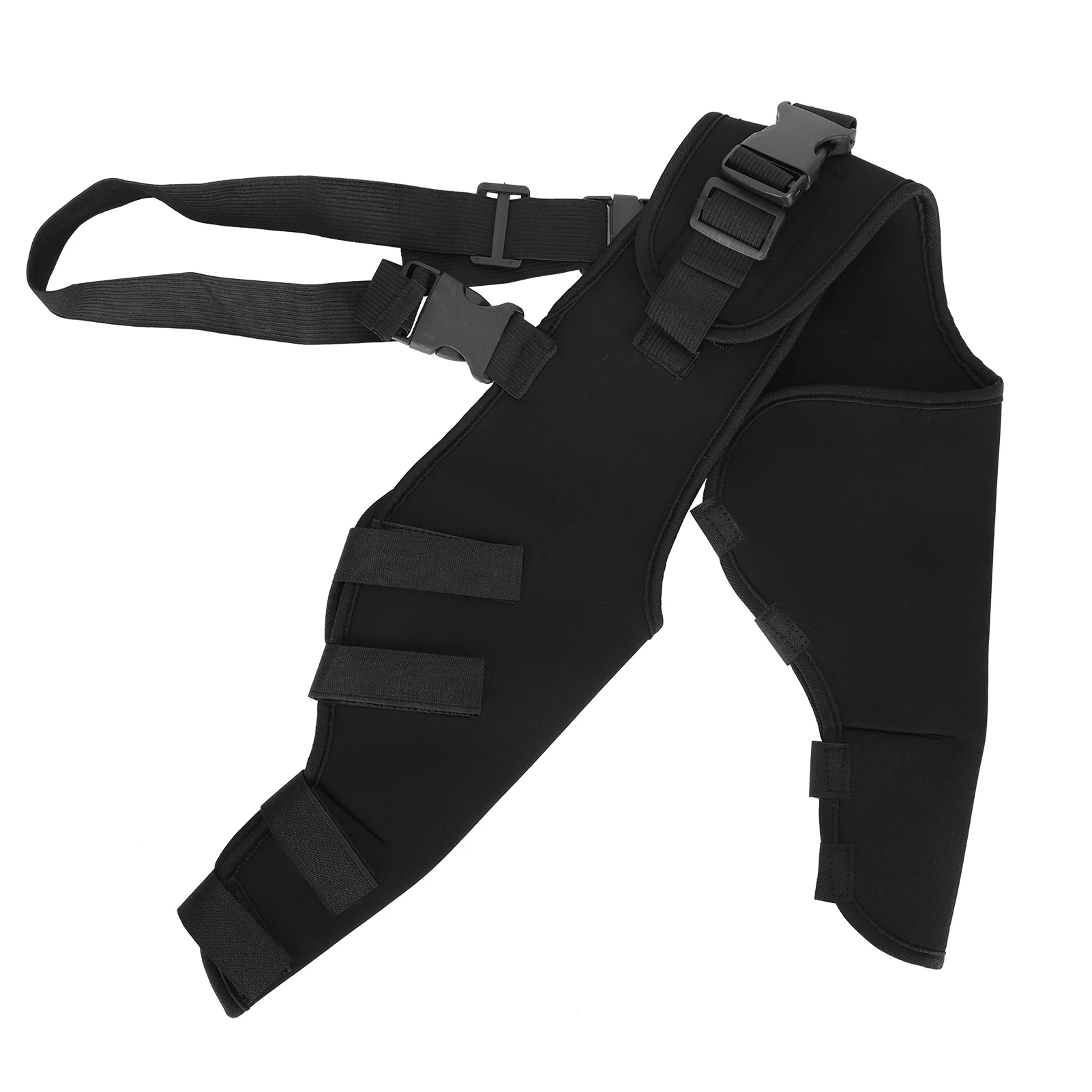 Pet Dog Hind Leg Protector - Soft Elastic Adjustable Knee Brace & Shockproof Support