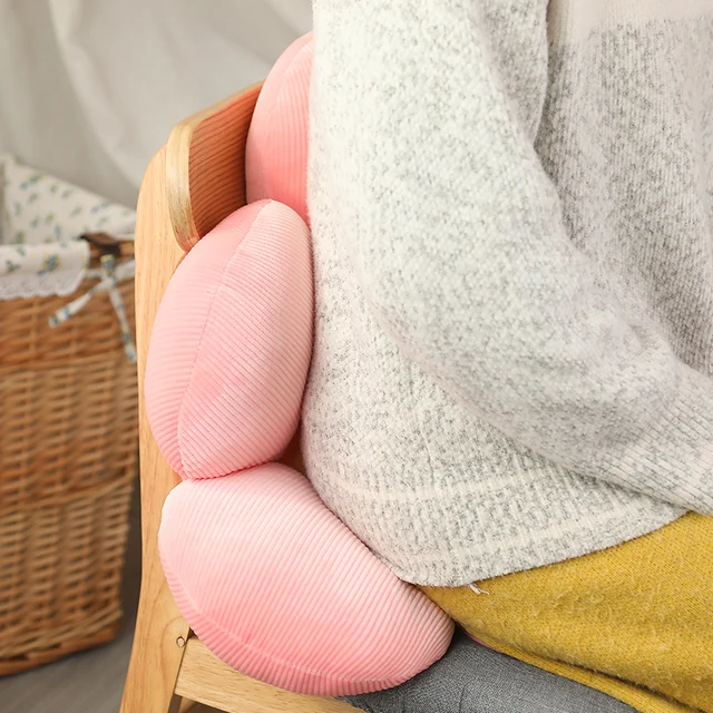 35-53cm Beautiful Colorful Flower Plush Pillow Toy Soft Cartoon Plant Stuffed Doll Chair Cushion Sofa Kids Lovers Birthday Gifts 5