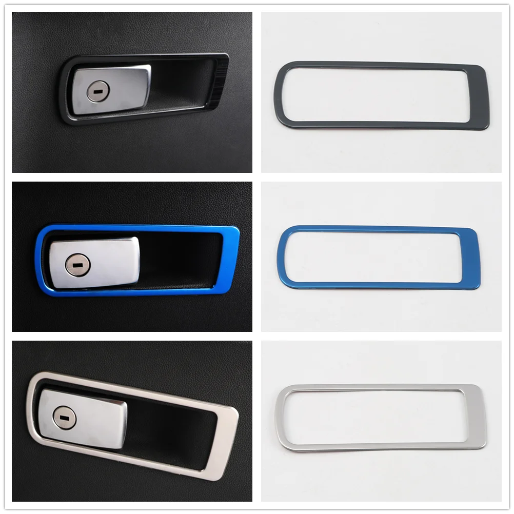 

For BMW X3 G01 X4 G02 2018-2021 Accessories The Copilot Glove Storage Box ABS Handle Cover Trim