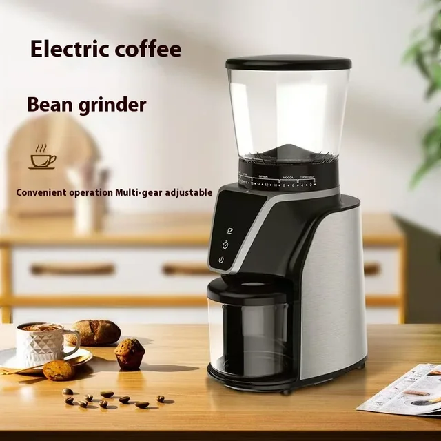 Home Espresso Electric Grinder Commercial Coffee Bean Grinder Hand Pour Espresso Mill Hand Pourer All-round 2