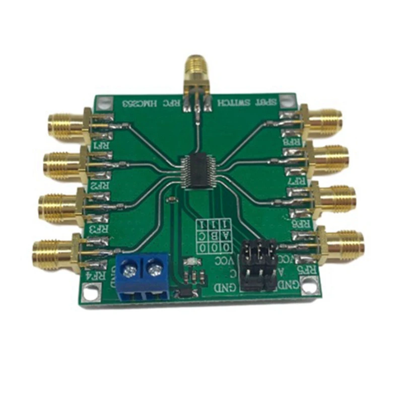 

HMC253 DC-2.5 Ghz Многофункциональный радиочастотный однополюсный восьмипозиционный переключатель радиочастотный переключатель выбранный радиочастотный модуль антенны простая установка