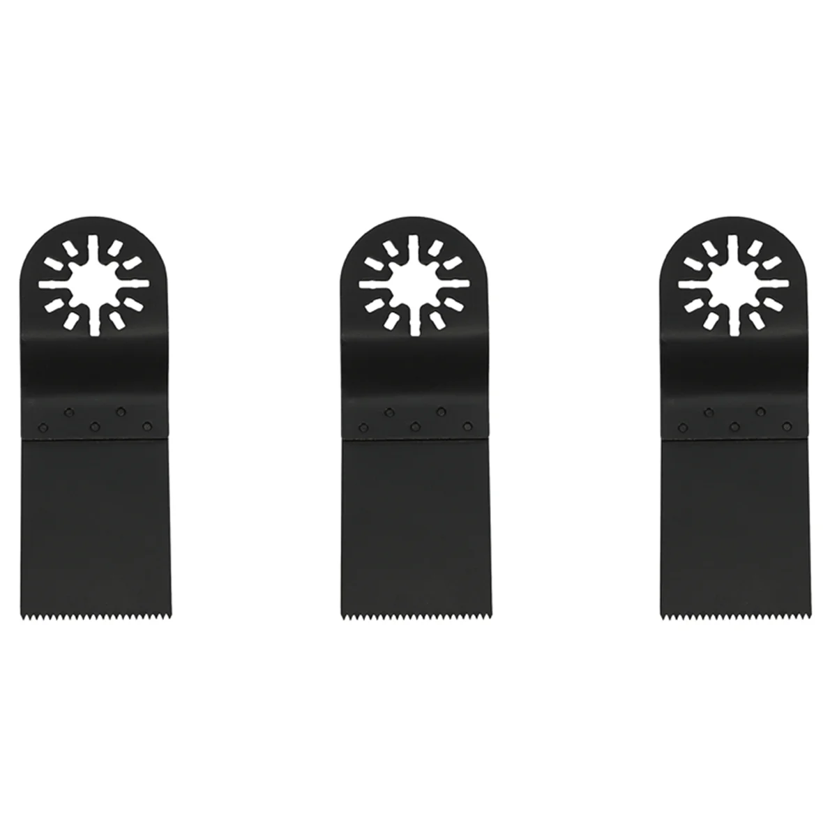 

3 Pcs 35mm Wood Metal Blades for Fein Multimaster Challenge Multitool Black
