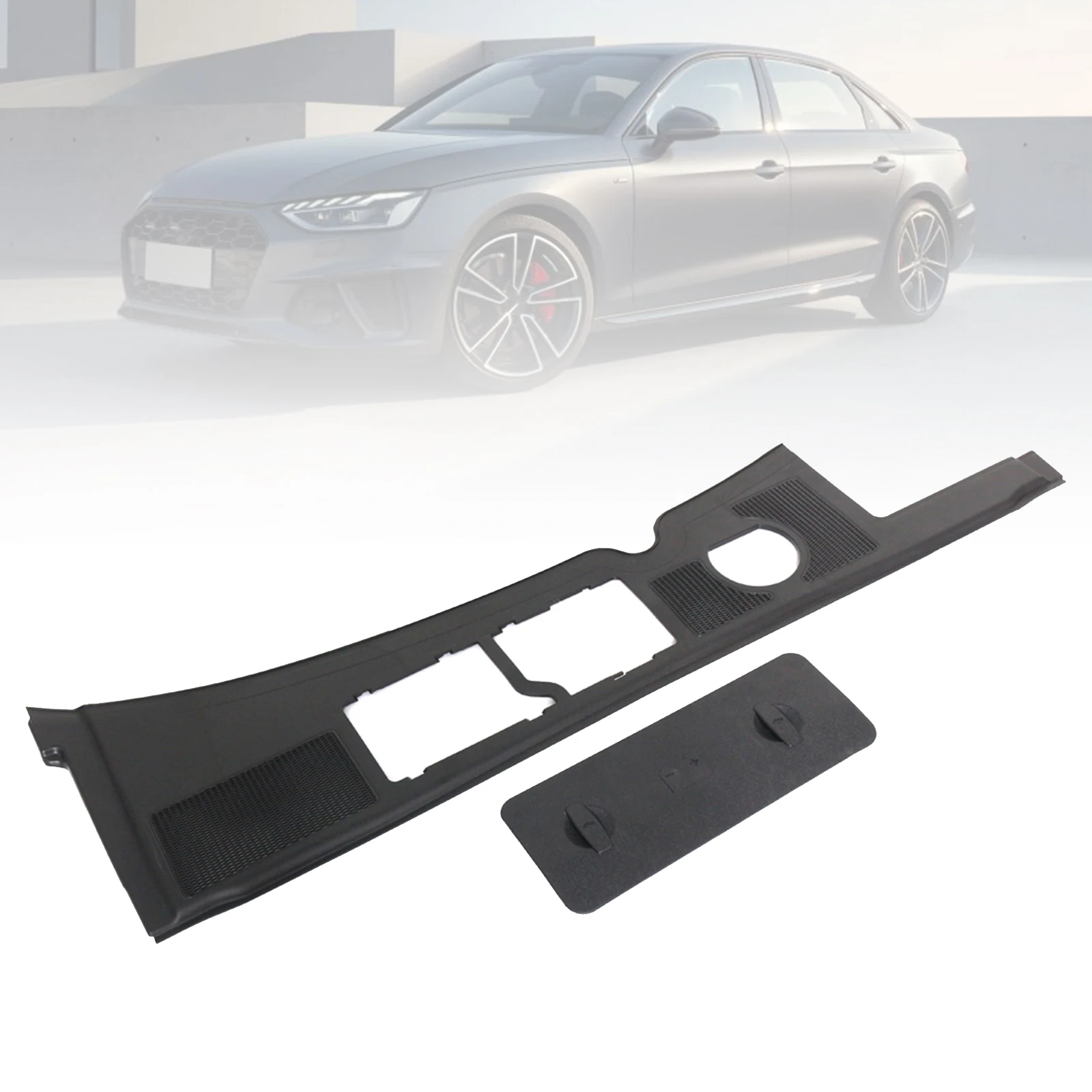 Water Deflector Tray Battery Cover Repair Car Engine Hood Accessories Rain Protection 8E1819447 for Audi B7 A4 Quattro 2.0T, engine hood water deflector