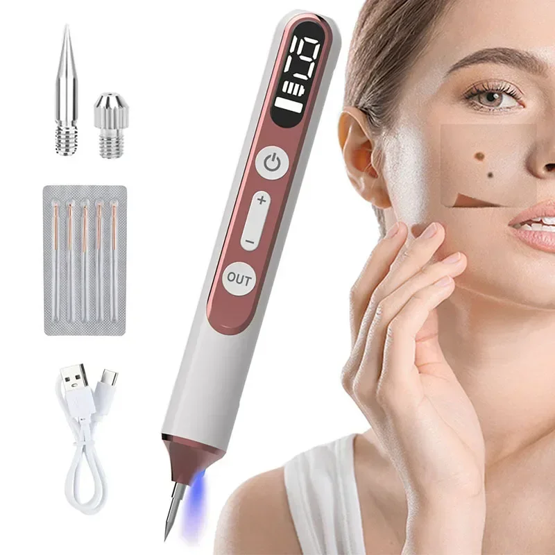 Laser Plasma Pen Mole Dark Spot Freckle Nevus Wart Skin Tag Pimples Tattoo Removal Skin Face Beauty Machine 19 Gear