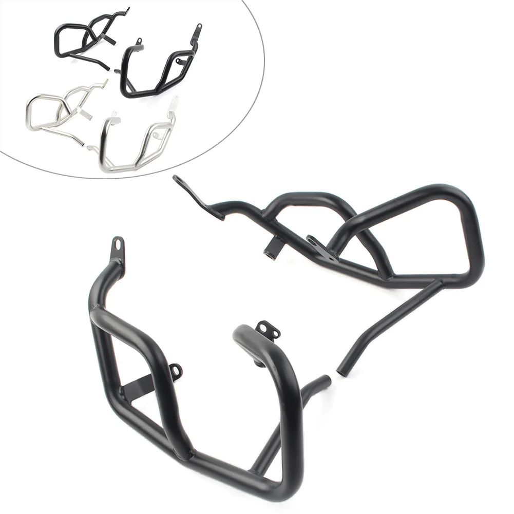 

Нижняя защита двигателя мотоцикла, бак аварийных полос, защитная сталь для BMW F750GS F850GS 2018 2019 2020 2021 2022, черный/серебристый