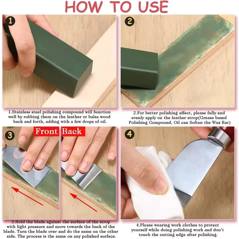 Green Polishing and Buffing Wax
