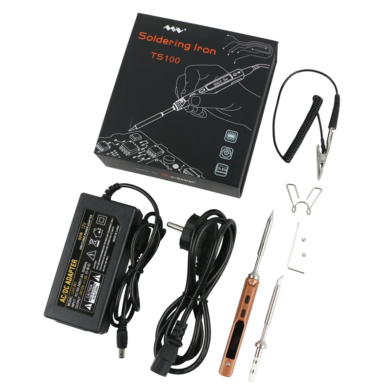 Electric Soldering Iron | Lcd Display - Ts100 Electric Soldering Iron  Digital Lcd - Aliexpress