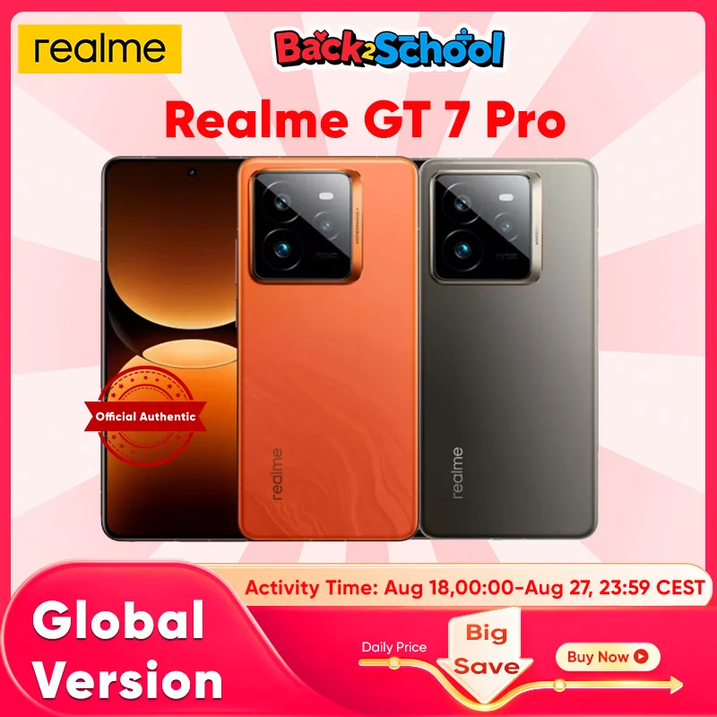 realme GT 7 Pro Smartphone 5G Global Version Snapdragon 8
