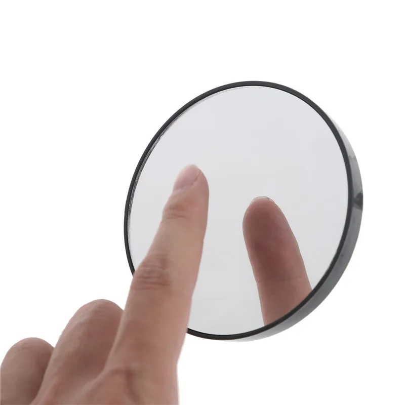 9cm Powerful 10X Magnifying Mirror With Suction Cup Makeup Compact Mirror Cosmetic Shave Travel