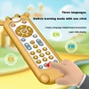 Baby Simulation TV Remote Control Toys Musical Light Sensory Kid Early Educational Learning Montessori Christmas present 2