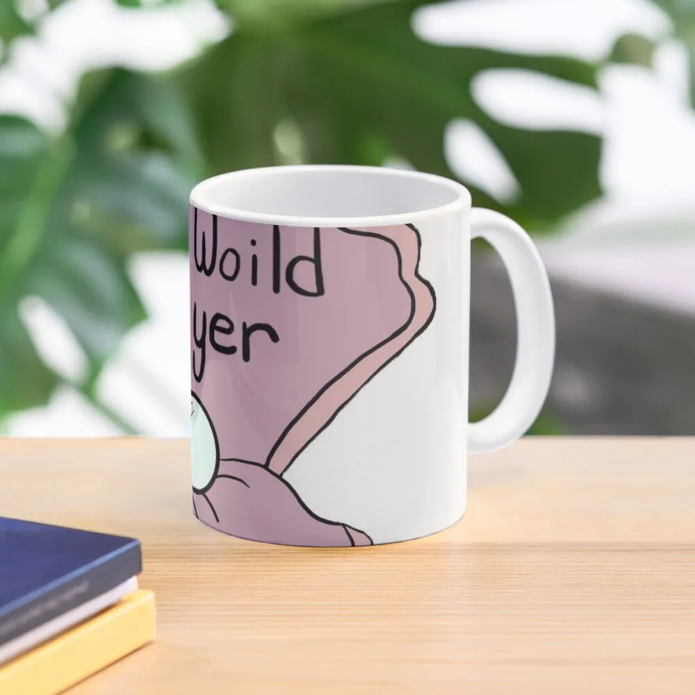 

The Woild is Yer Erster Coffee Mug Cups Ceramic Beautiful Teas Cups For Cafe Breakfast Mug