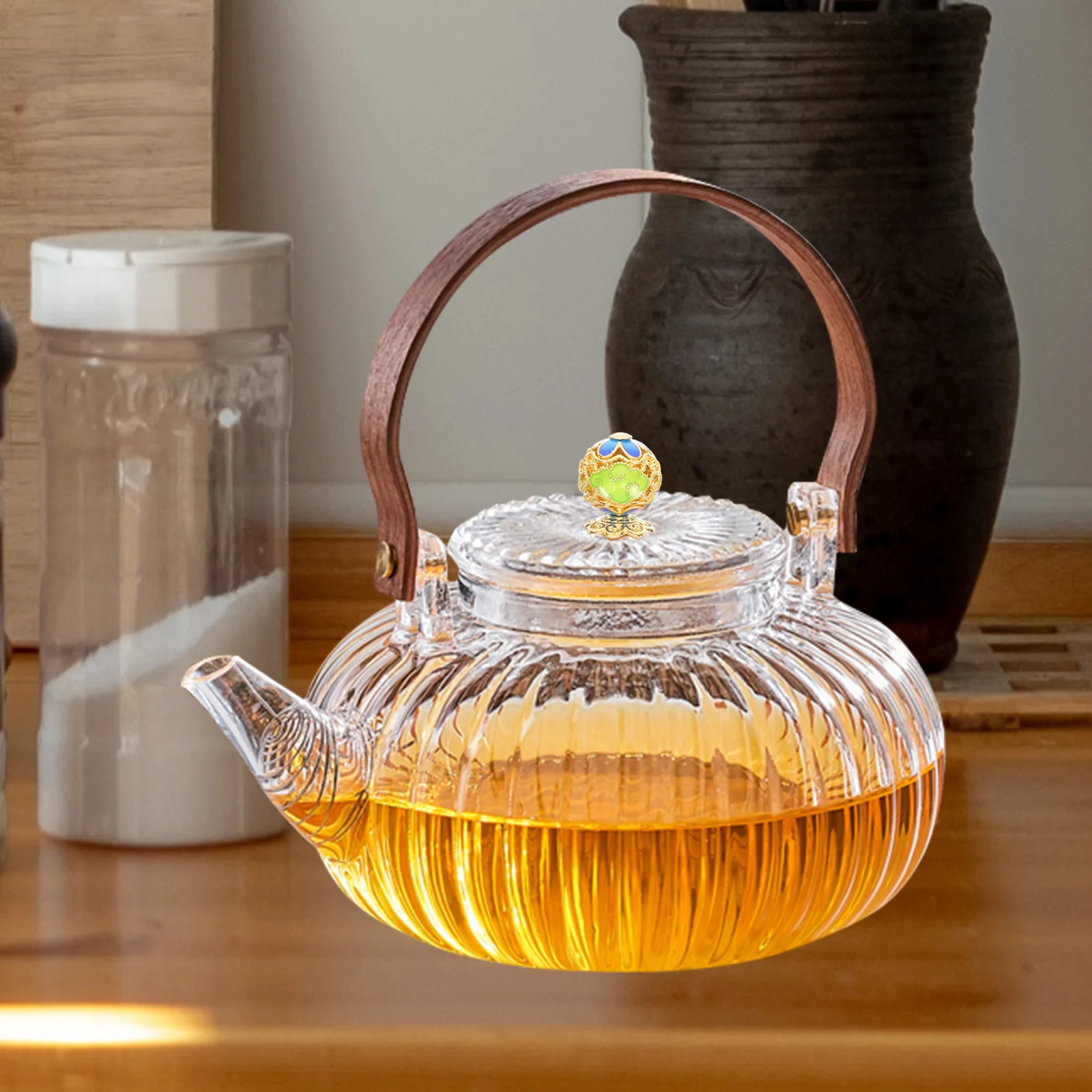 

Decorative Kettle Lid Knob Kitchen Replacement Holding Knob Kettle Lid Handle