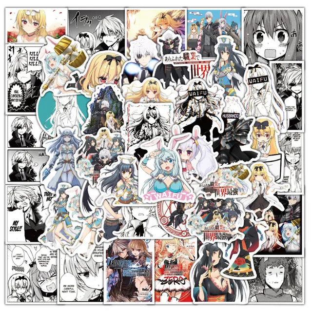 Japanese Anime Arifureta Shokugyou De Sekai Saikyou Sticker for Sale by  dualipatan606