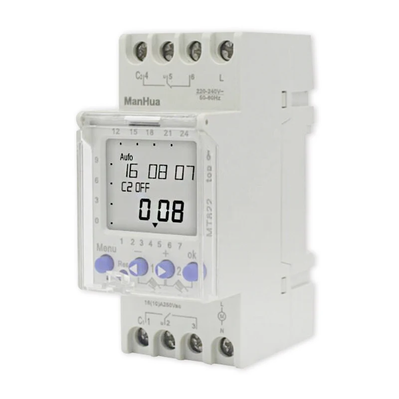 Electronic Weekly 7 Days Digital Timer Switch Multi-functional Relay ...
