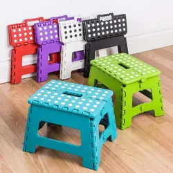 2023 Portable Folding Stool Plastic Kindergarten Chair Outdoor Camping Fishing Adult Kid Home Gift Small BBQ Bench