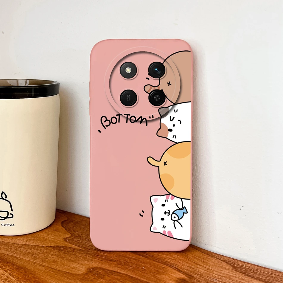 Cute High-Quality Silicone Phone Case - Full Protection Back Cover