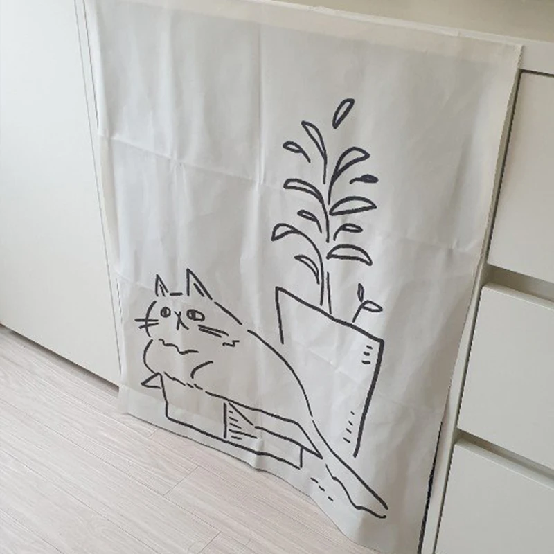 Tapestry decor Boho Decor Bedroom Kawaii Room Decor Cat Kids Blanket Background Cloth Wall Cloth Wall Hanging for Home
