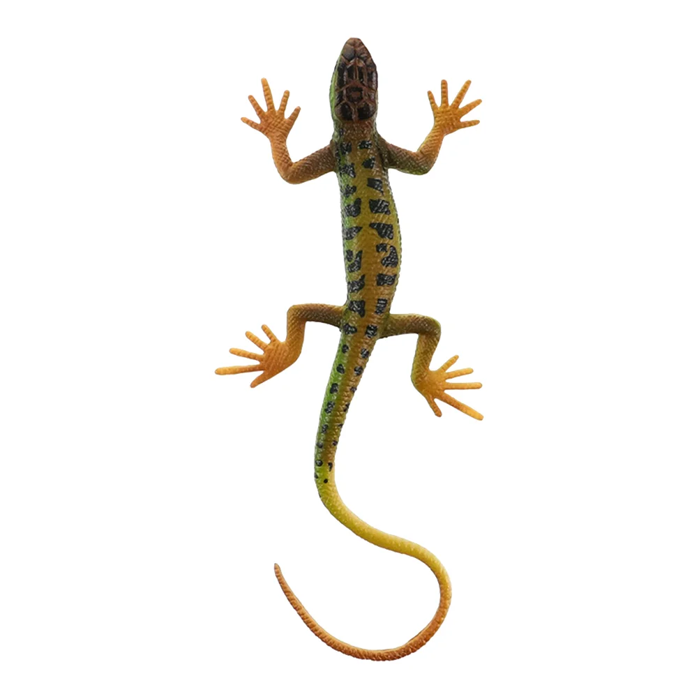 

Reptile Lizard Toys Model Lizards Figure Educational Toys Party Favors Decoration April Fools Day Pranks Green