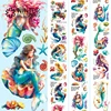 2m Laser Holographic Silvery Mermaid PET Washi Tape Starfish Transparent Roll Stickers Decorative Tape For Scrapbooking Journal 5