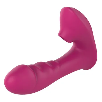 Vaginal Sucking Dildo Vibrator Clit Sucker Sex Toy for Women  G-Spot Stimulating Massager 10 Vibration Suction Modes Masturbator 4