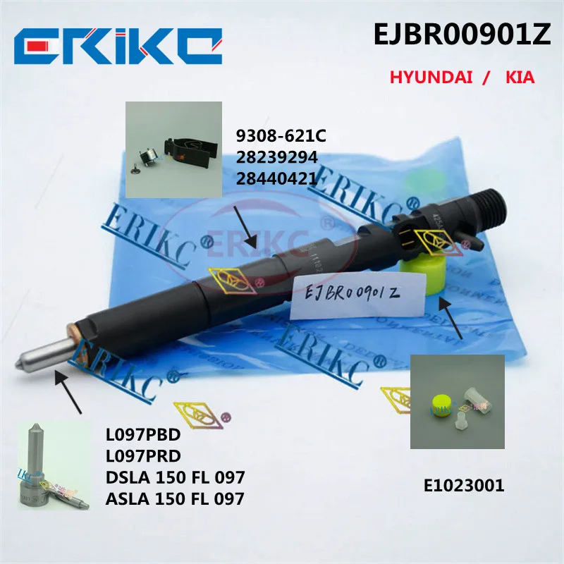 

Форсунка ERIKC EJBR00901Z для топлива автомобиля, Форсунка для общей топливной магистрали, 33800-4X510, 33800-4X500 для HYUNDAI BONGO FRONTIER, townan