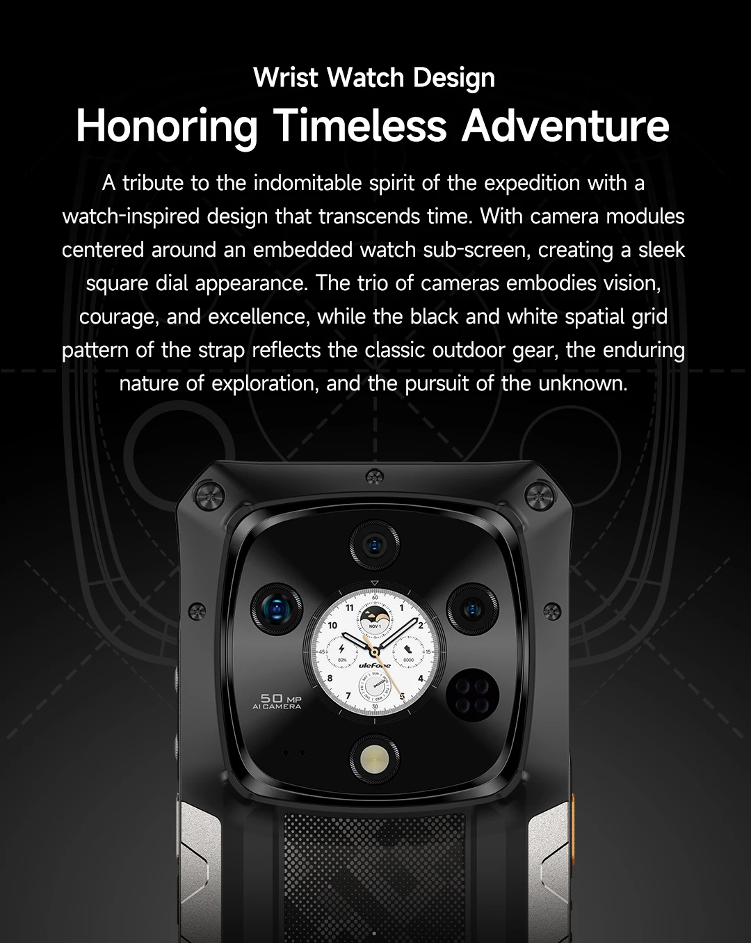 Ulefone Armor 28 Pro 5G AI Rugged Phone 512GB ROM Smartphone 120W MTK Dimensity 7300 10600mAh 6.67”AMOLED 64MP Mobile Phone