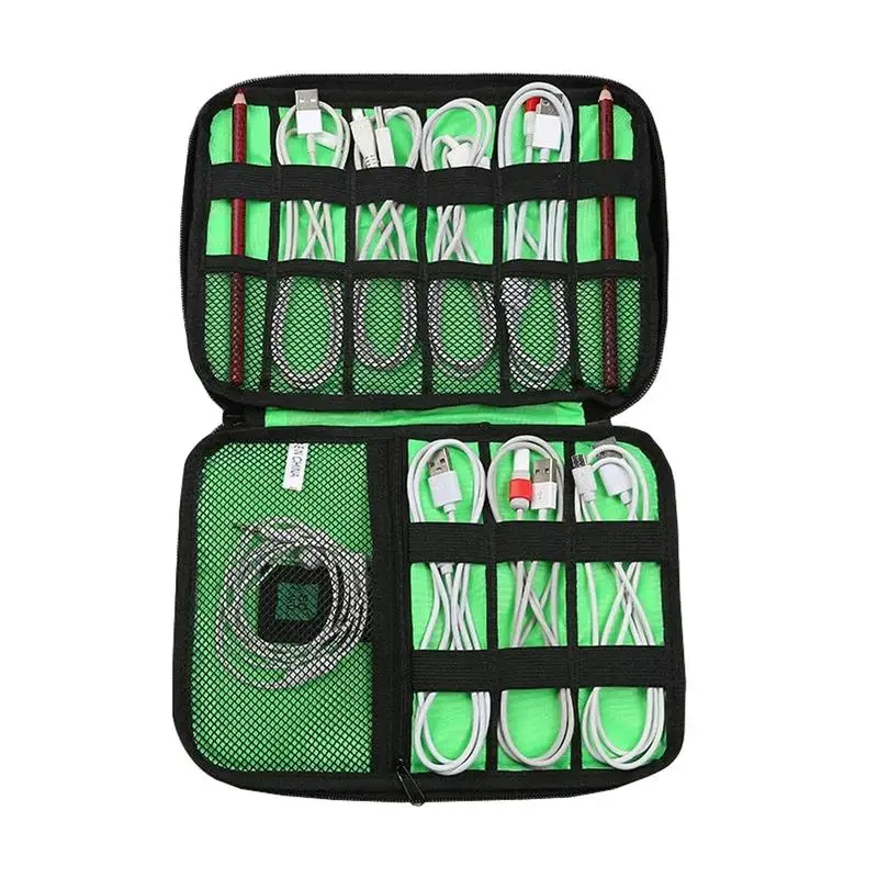 

Cable Organizer Storage Bag USB Data Cable Earphone Wire Pen Power Bank Digital Gadget Device Travel Bag Cable Case Organizer
