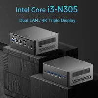 N305 Windows 11 PRO Mini PC Intel i3-N305 DDR4 3200Mhz 2280 NVME SSD Dual LAN 4K Triple Display Desktop MINI PC Gamer Computer 2