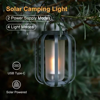 Solar Hanging Camping Light 1