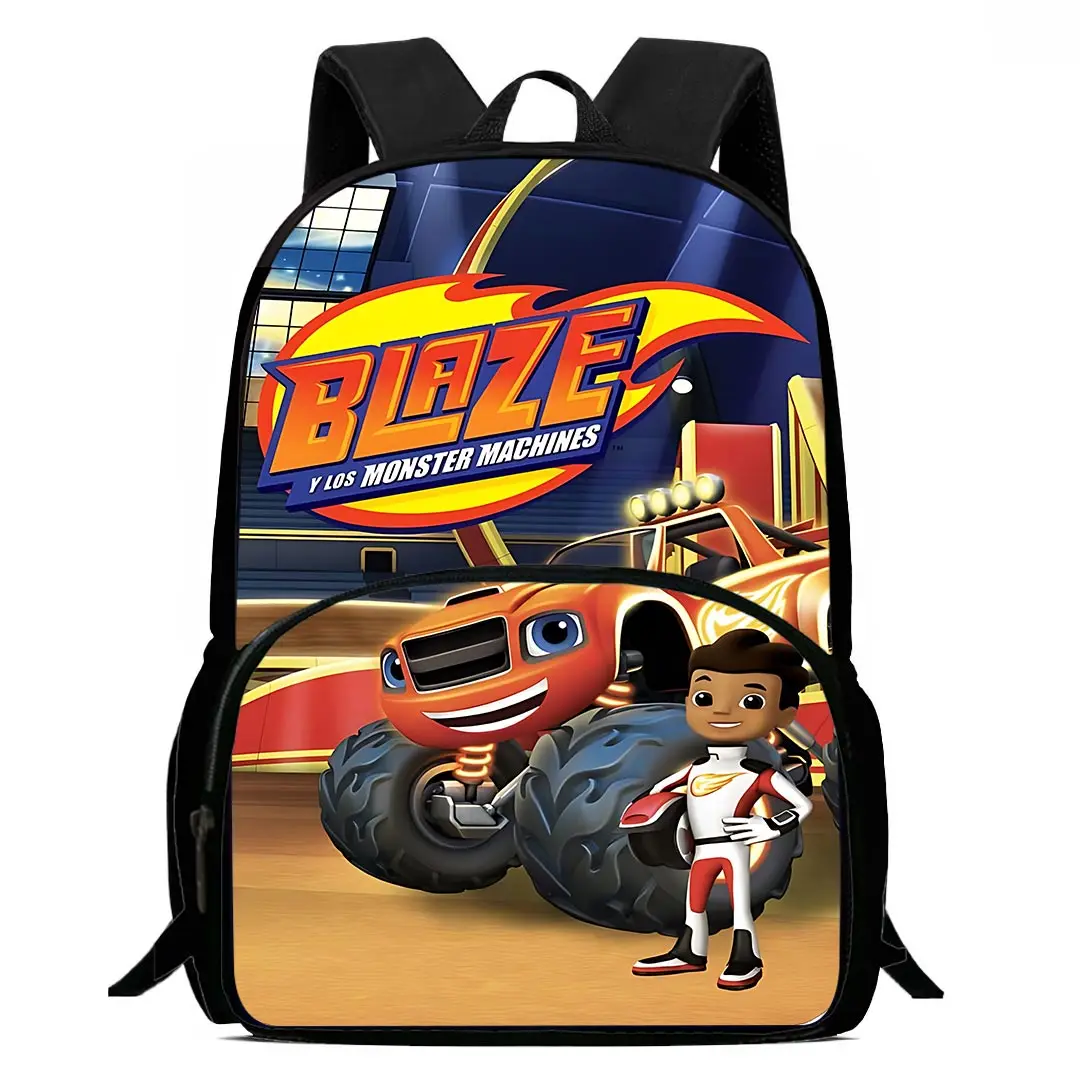 thumbnail image 1 of Mochilas para niños de Blaze y los Monster Machines, regalo de cumpleaños para estudiantes, mochilas escolares para niños, mochilas duraderas para acampar, 1 of 4