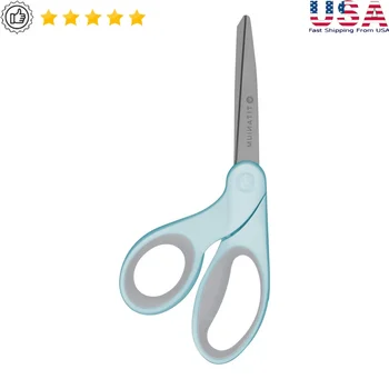 Ergonomic Heavy Duty Industrial Strength Titanium Bonded Scissors 8 Inch 1