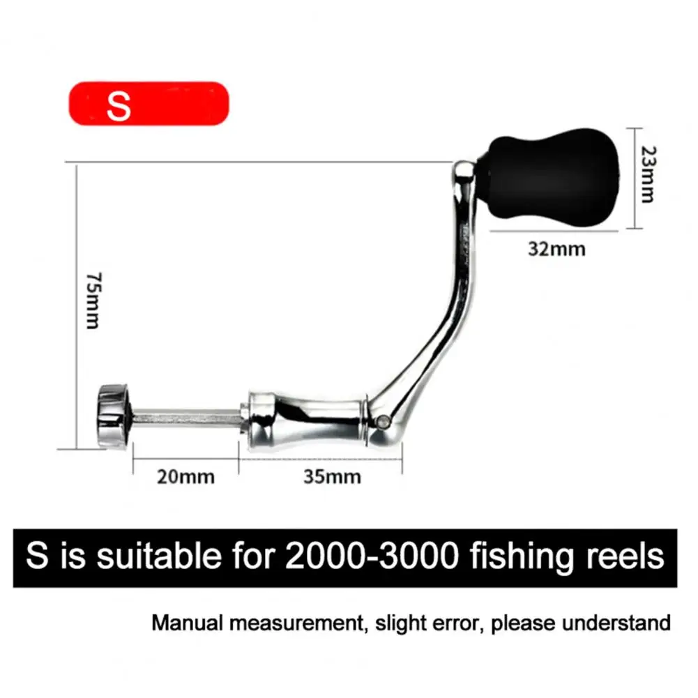 Durable Reel Handle Grips Three Specification Fishing Reel Grips  Comfortable Corrosion Resistant Reel Handle Portable - AliExpress