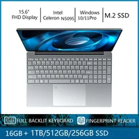 2024 Русская Клавиатура 15.6 Inch IPS DDR4 Ram 16GB RAM Intel 11th Celeron N5095 Laptop Windows 10 11 Pro Notebook Pc Portable 1