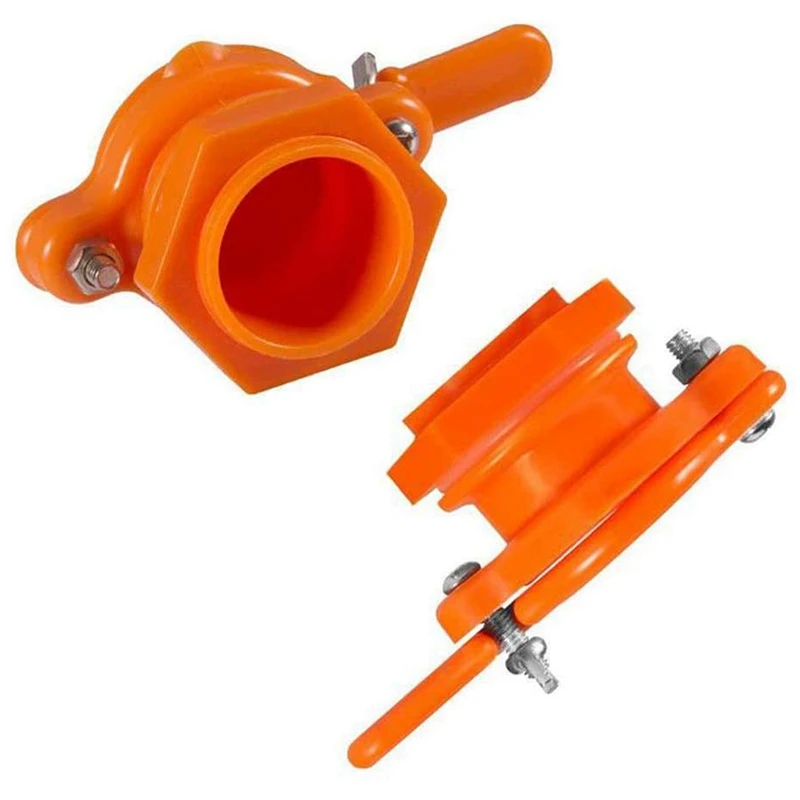 B08B-5Pcs Honey Gate Valve for Bucket Durable Honey Gate Extractor Tap Beekeeping Supplies
