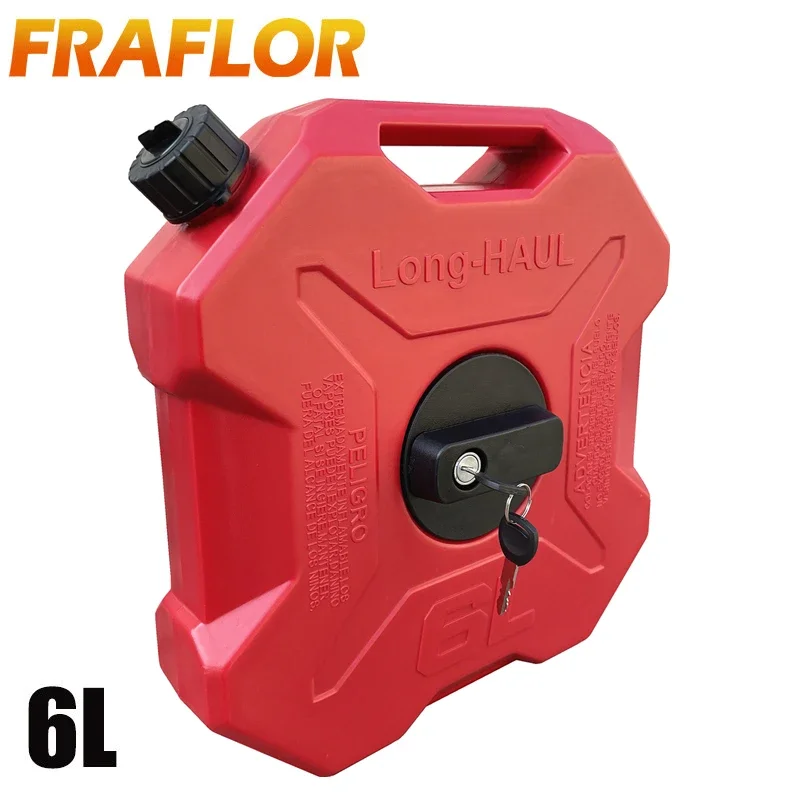 6L Litres Black Red Green Water Can Drum Canister