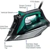 Stainless Steel Soleplate Steam Iron for Clothes, 210 g/min, 400 Microsteam Holes, 1775 Watts, Auto-Off, Ironing 5